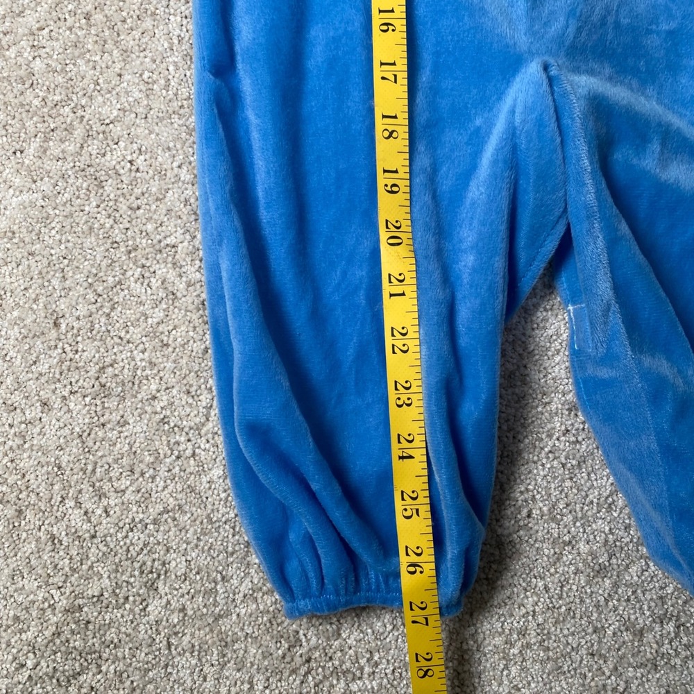 Minions Costume Toddler Blue Yellow One Piece Jumpsuit Soft Fleece - Picture 9 of 9